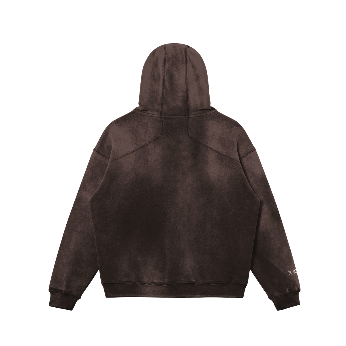 POKER 44 - Hoodie/Brown/MayorRosa