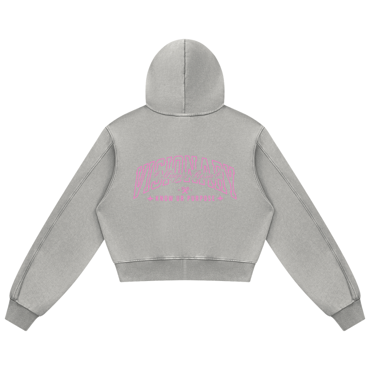 Women's Mineral Wash Full Zip Hoodie/MayorRosa