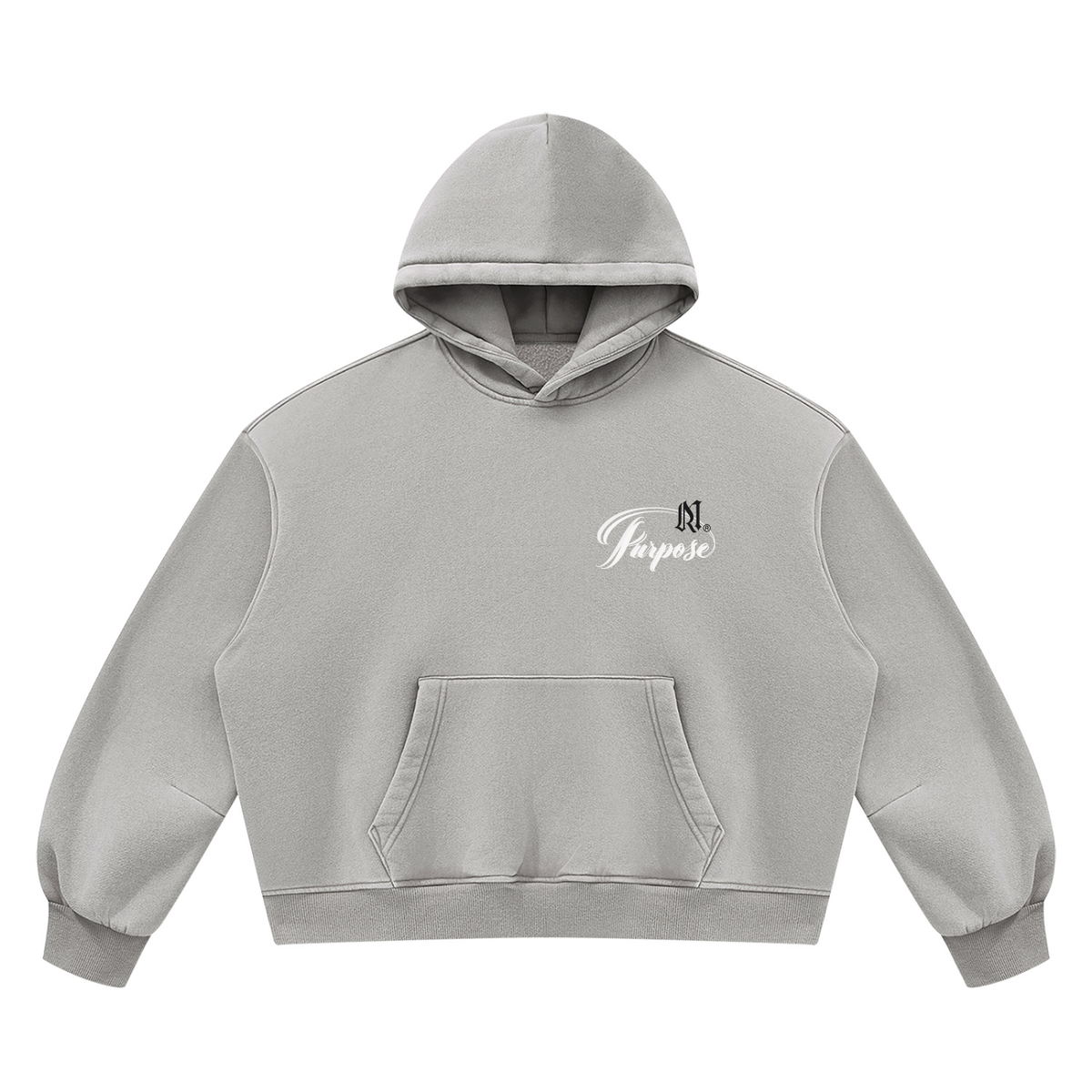 Unisex Vintage Wash Boxy Fleece Hoodie/MayorRosa