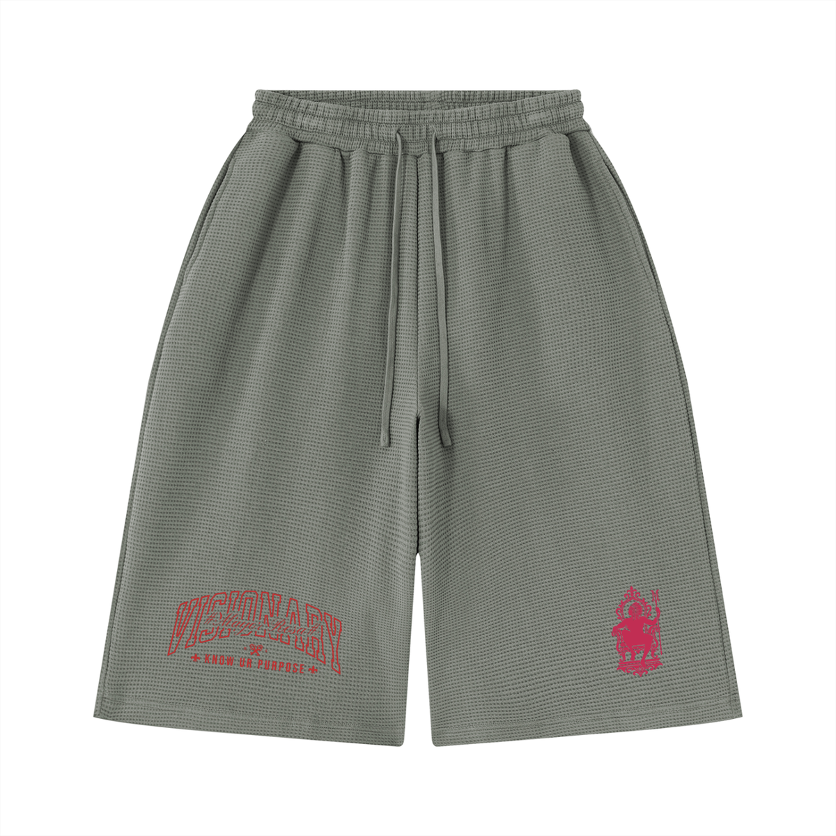 Unisex Waffle Shorts/Mayor Rosa