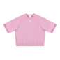 Unisex Vintage Wash Boxy Short Sleeve Sweatshirt/Mayor Rosa