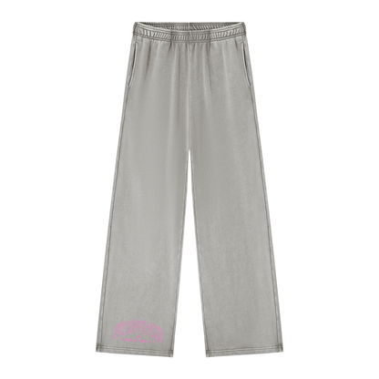 Women's Mineral Wash Straight Sweatpants/MayorRosa