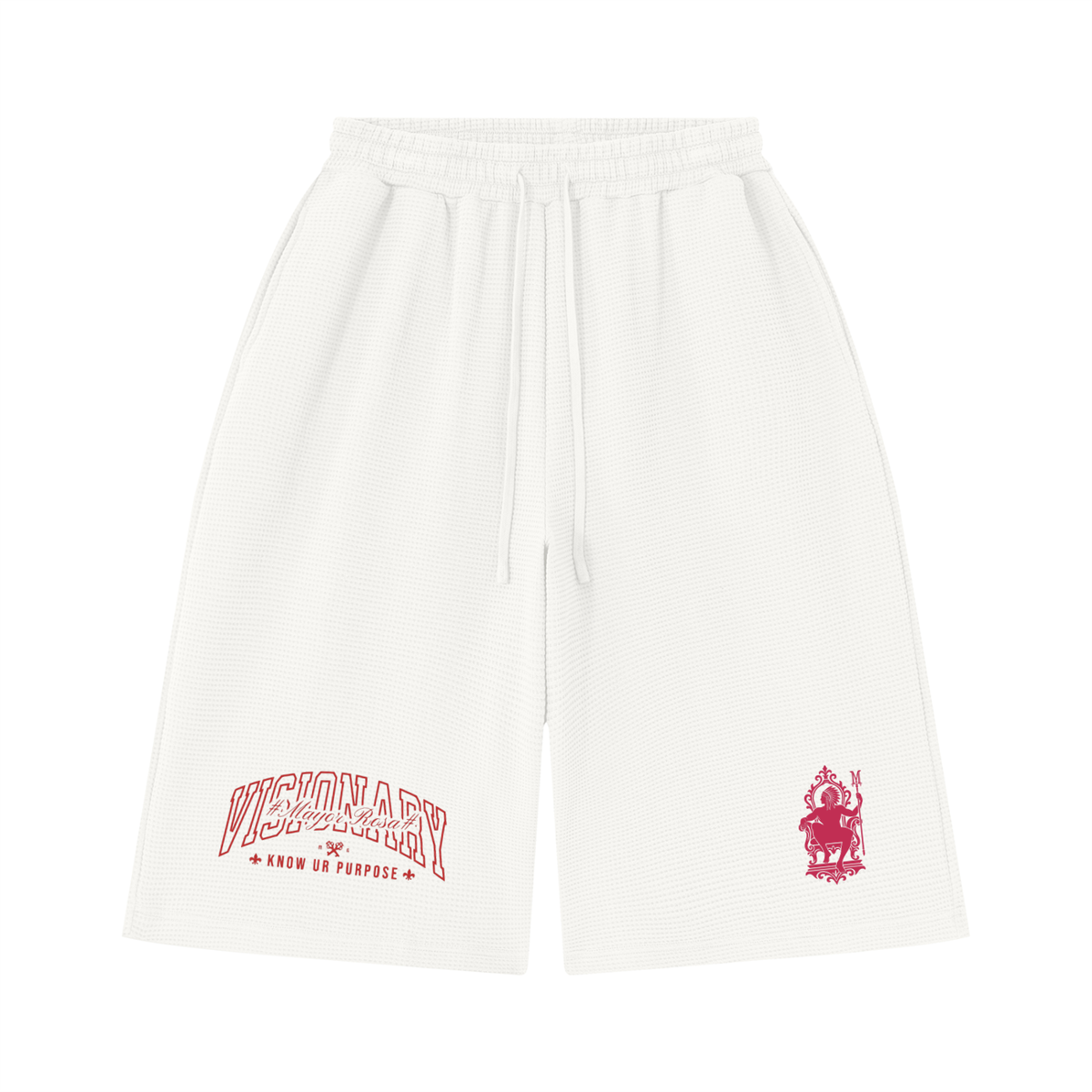 Unisex Waffle Shorts/Mayor Rosa