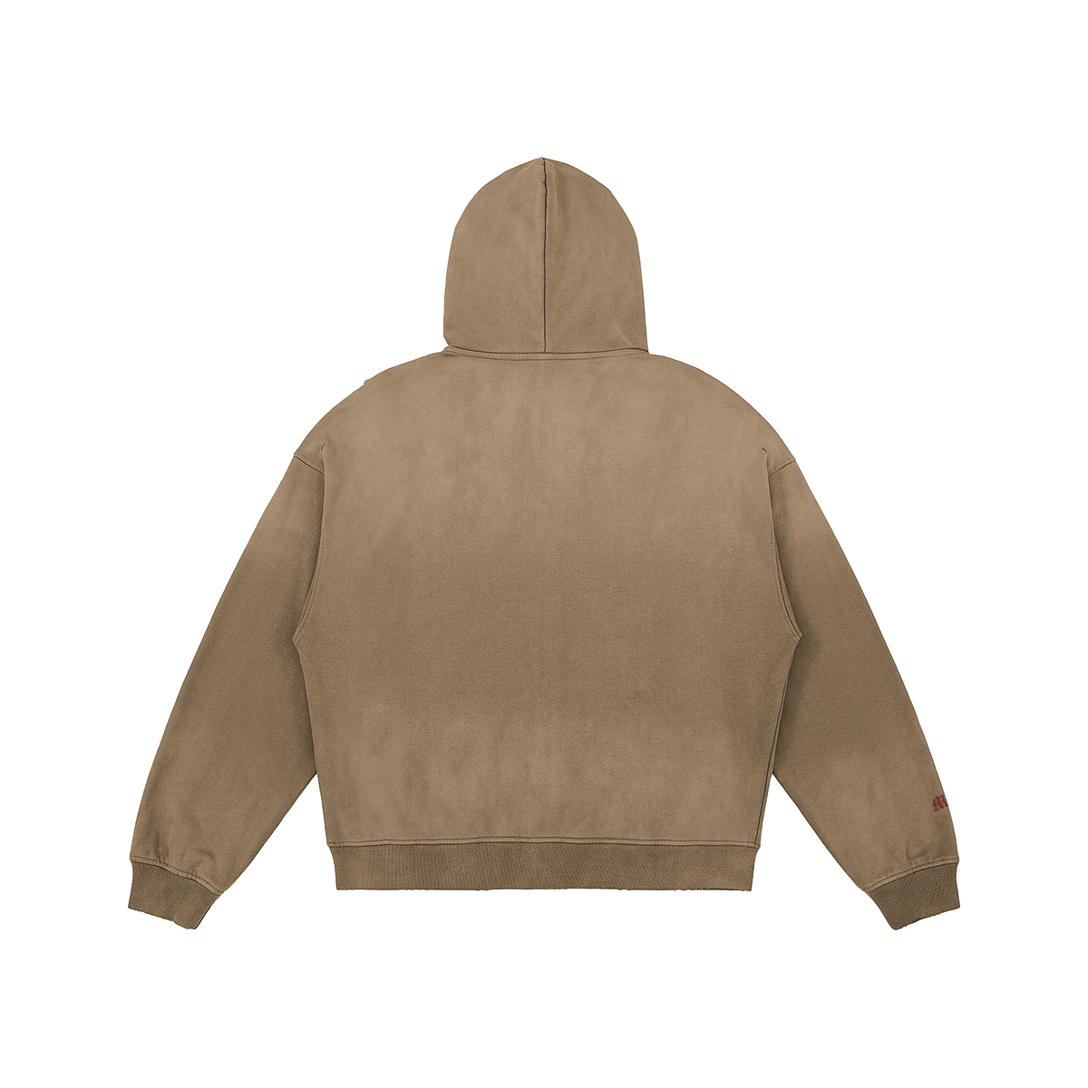 Distressed Full - Zip Hoodie/Mayor Rosa