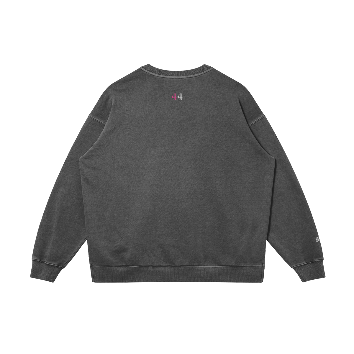 Side Slit Faded Sweatshirt/Oversize/Mayor Rosa