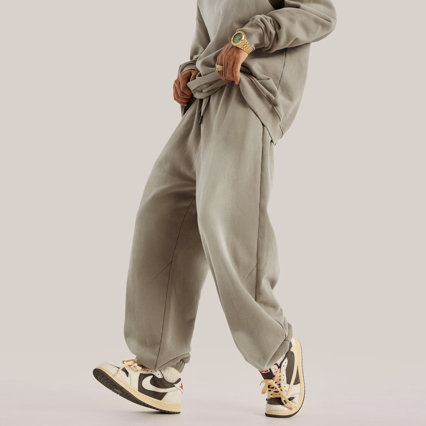 PURPOSE - Sweatpants/Mayor Rosa/KHAKI