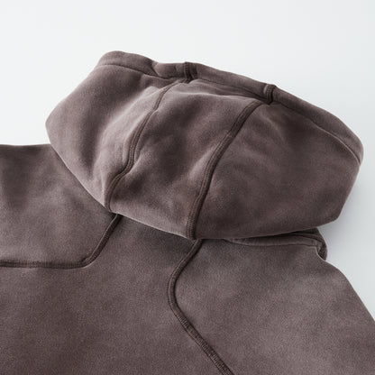 POKER 44 - Hoodie/Brown/MayorRosa