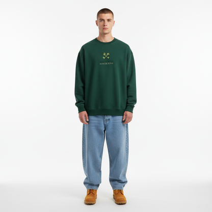 Fleeced Sweatshirt - Mayor Rosa