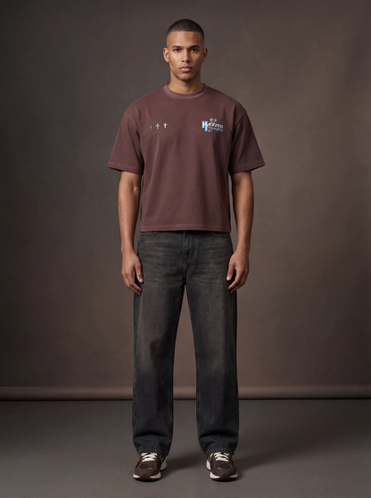 Vintage Wash Heavyweight Denim Jeans