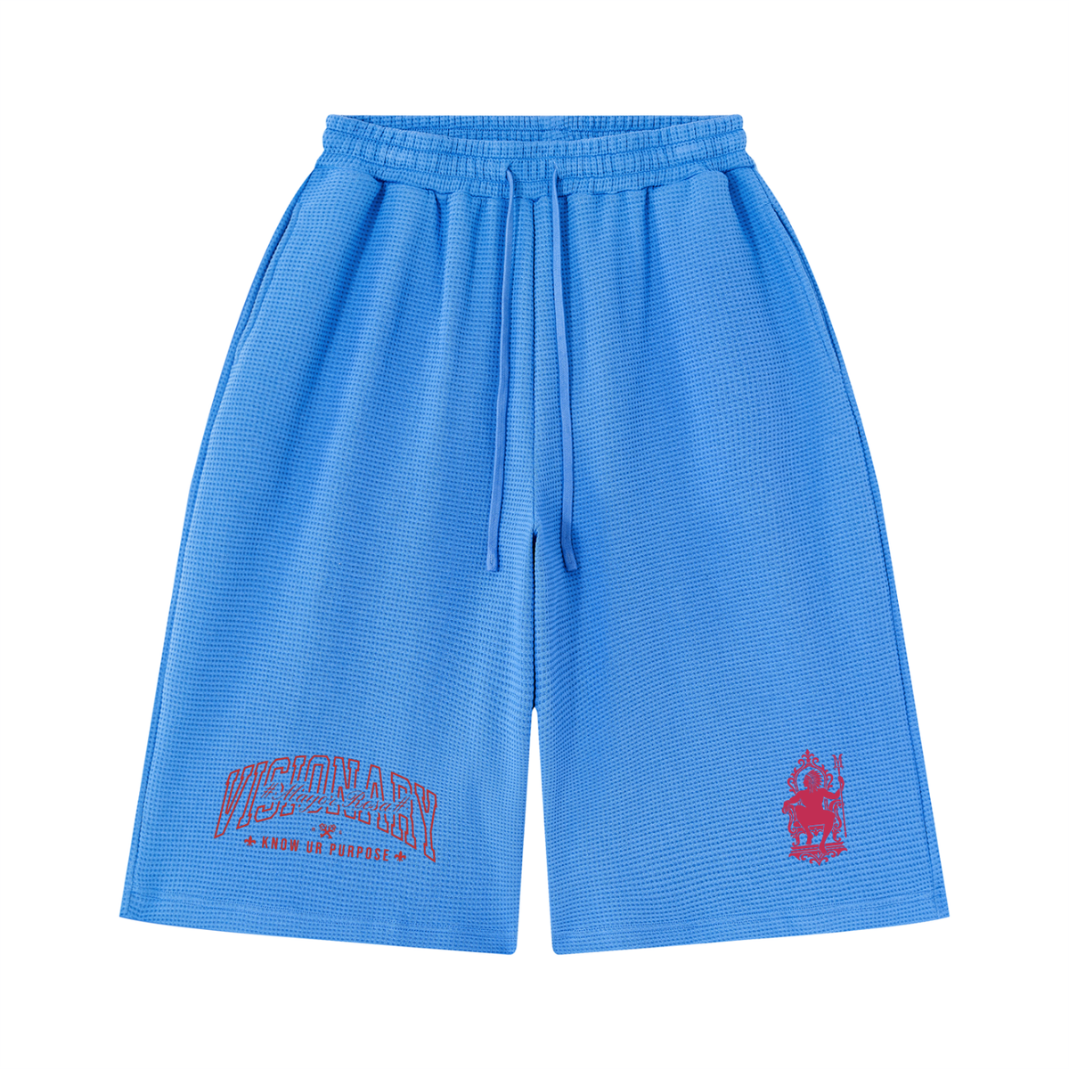 Unisex Waffle Shorts/Mayor Rosa