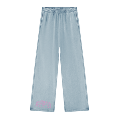 Women's Mineral Wash Straight Sweatpants/MayorRosa