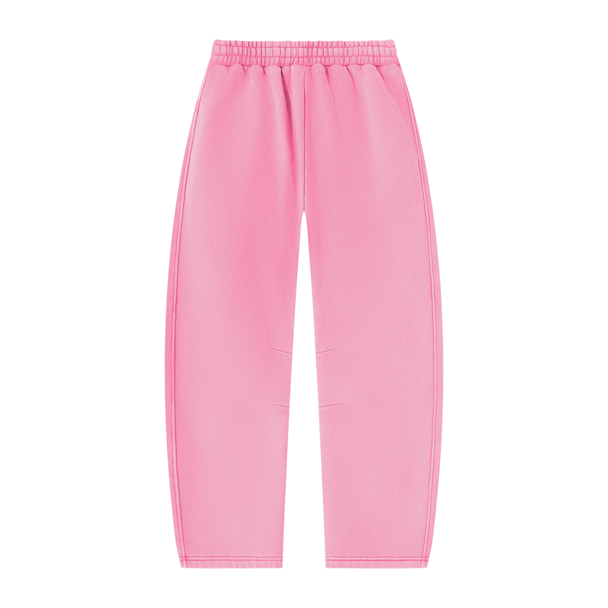 Unisex Vintage Wash Barrel Leg Fleece Sweatpants/MayorRosa
