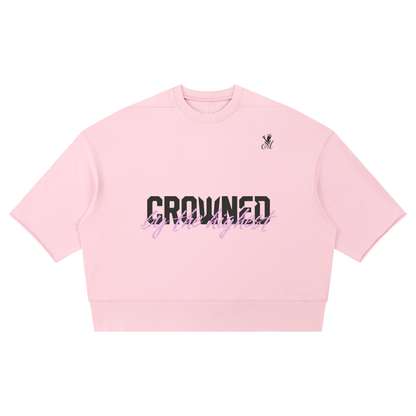 Unisex Mineral Wash Boxy Raw Edge T-Shirt