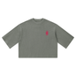 Unisex Waffle Boxy T-Shirt/Mayor Rosa