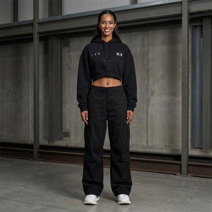 Essential Cropped Hoodie